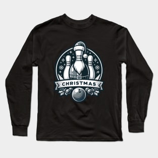 Bowling Christmas Long Sleeve T-Shirt